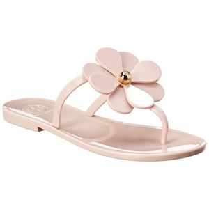 Tory Burch Flower Jelly Sandals